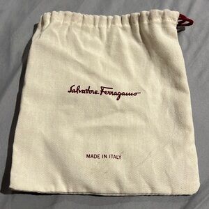 Dust bag for Salvatore Ferragamo belts or wallets